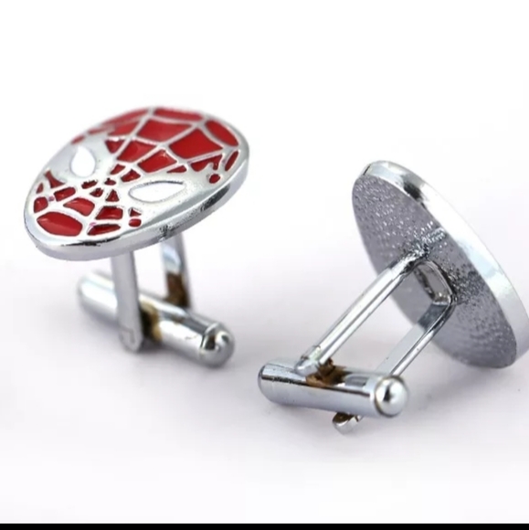 🔹️Spiderman Cuff Links - Picture 3 of 5